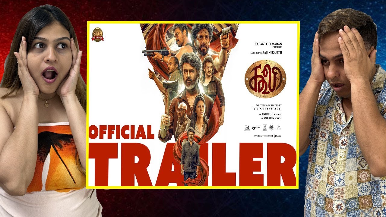 Coolie - Official Trailer | Superstar Rajinikanth | Sun Pictures | Lokesh | Anirudh