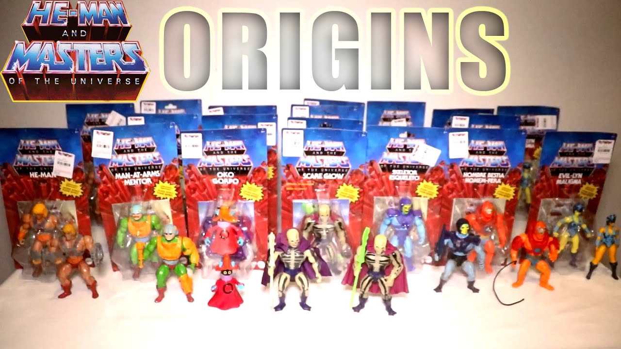 He-Man Origins 2020 Unboxing, Review e comparativo com bonecos vintage