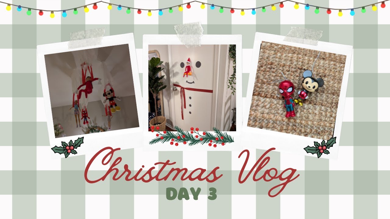 Vlogmas 2025 | Day 3 - Weeknight Errands & Elf Surprise