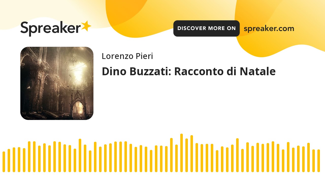 Dino Buzzati: Racconto di Natale