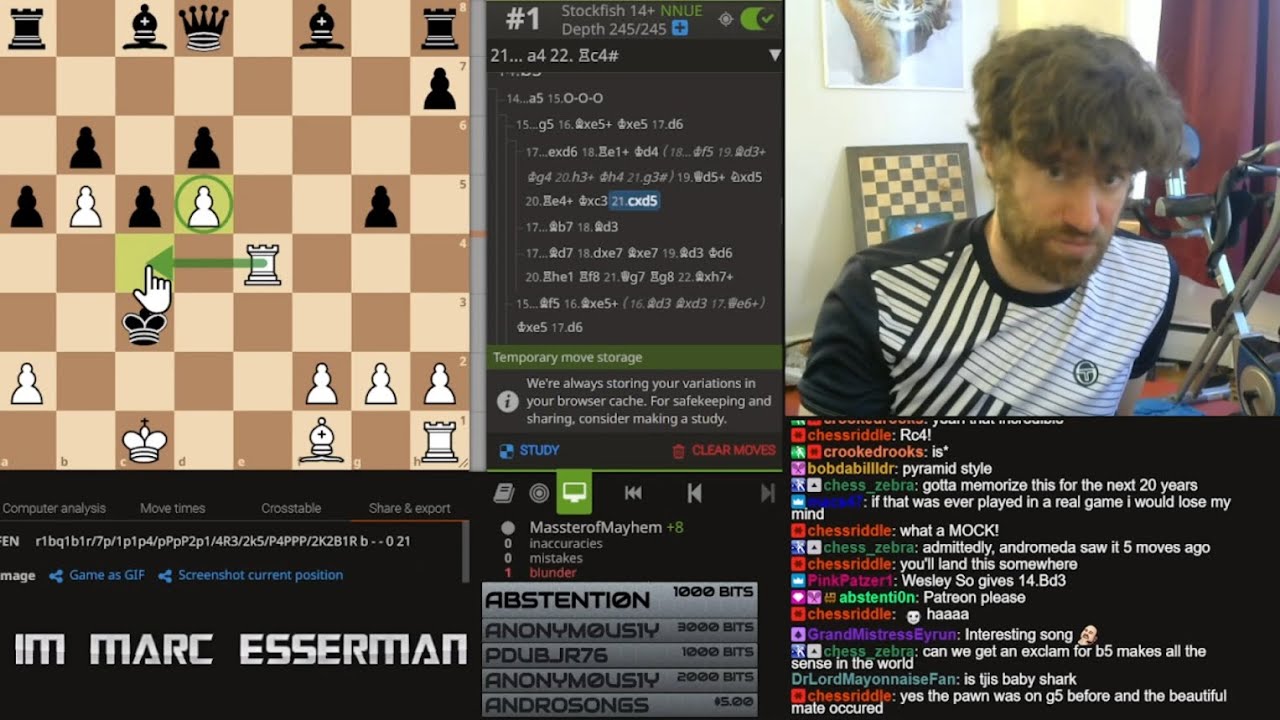 When the Alekhine Defense Meets the Fried Liver