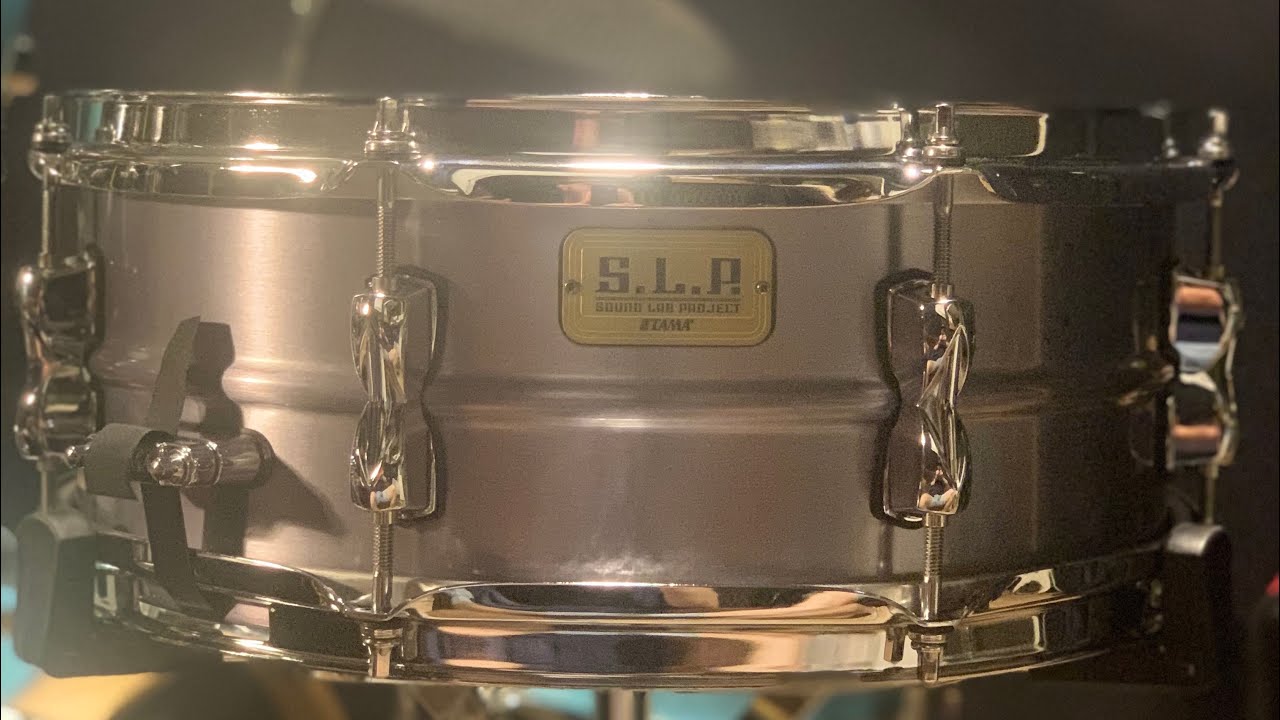 Unboxing Tama SLP aluminum snare drum