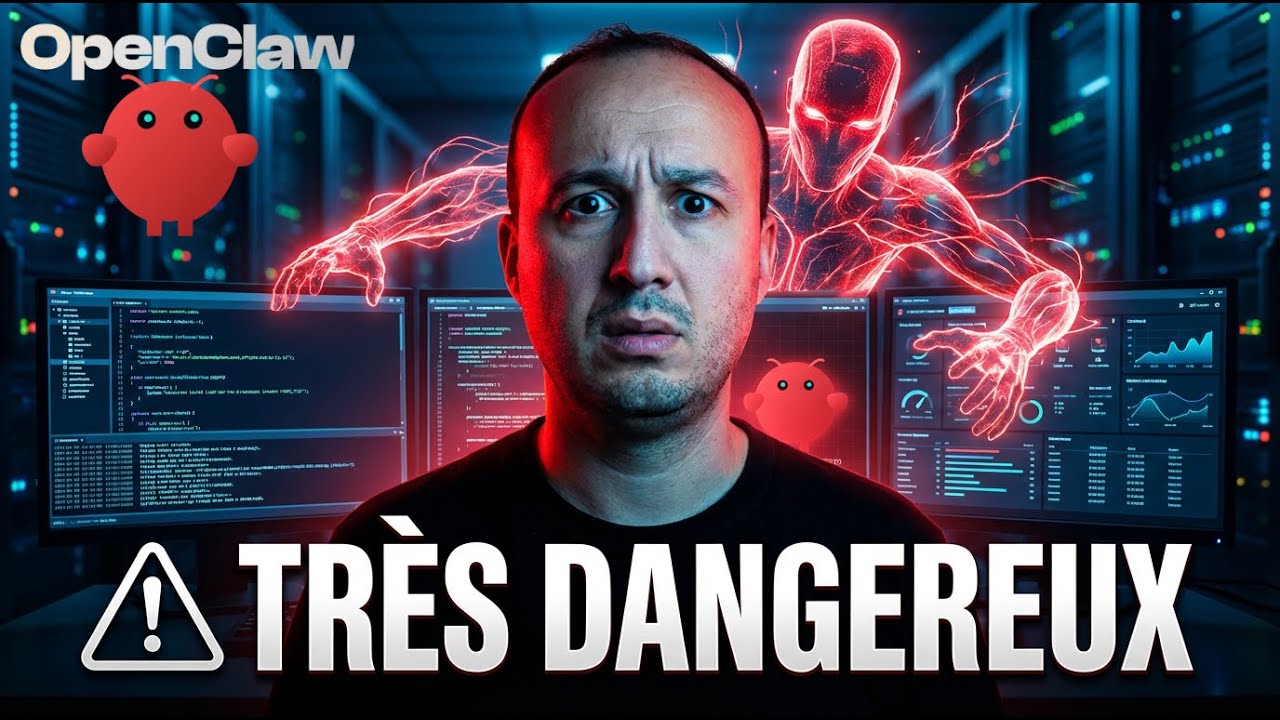 OpenClaw ⚠️ DANGEREUX: tout le monde l’installe sans comprendre le risque… REGARDE CETTE VIDÉO AVANT