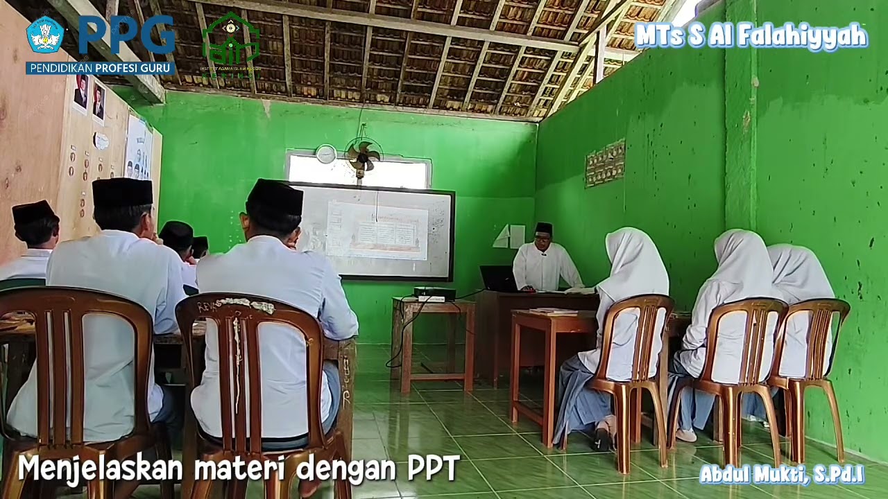 video UKIN PPG BACK 4 TAHUN 2025 MAPEL FIQIH PADA MTS ALFALAHIYYAH SIMPANG JELUTIH