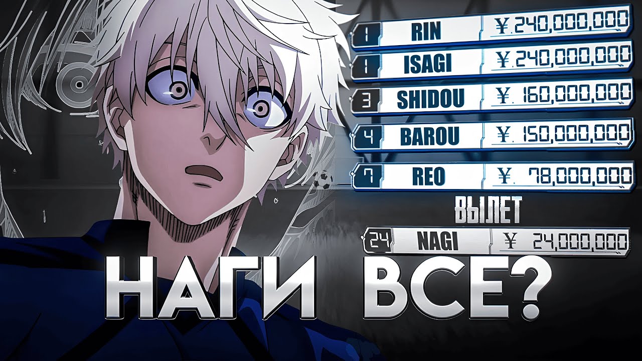 ФИНАЛЬНЫЙ РЕЙТИНГ И СЛИВ НАГИ | BLUE LOCK