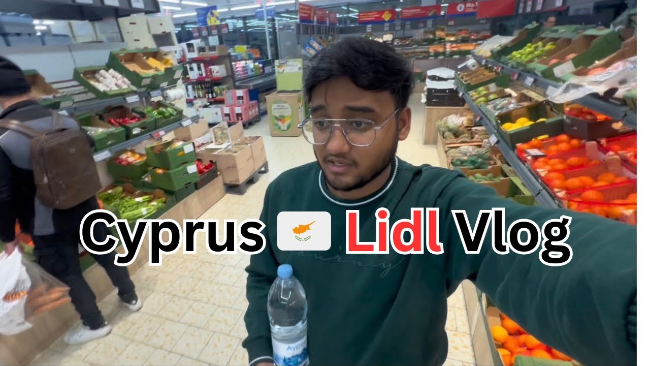 Cyprus 🇨🇾 Lidl Vlog 