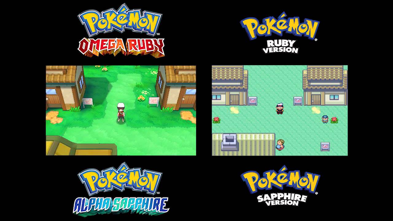 04 Pokemon RS-ORAS Littleroot Town Mixed