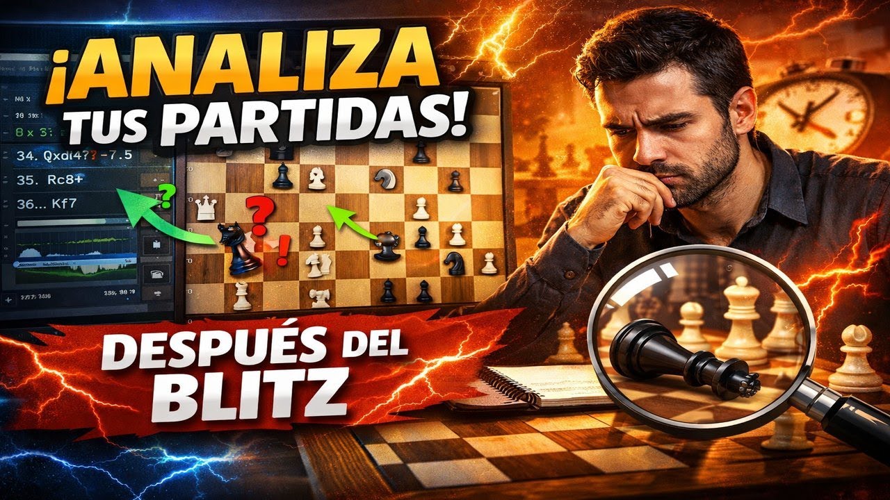 👉 Cómo ANALIZAR tus partidas de BLITZ y dejar de repetir errores
