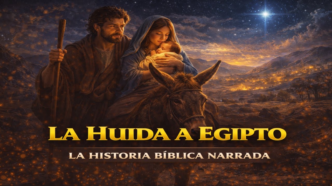 La Huida a Egipto ✨ | Dios Protege a Su Hijo (Mateo 2:13–23)