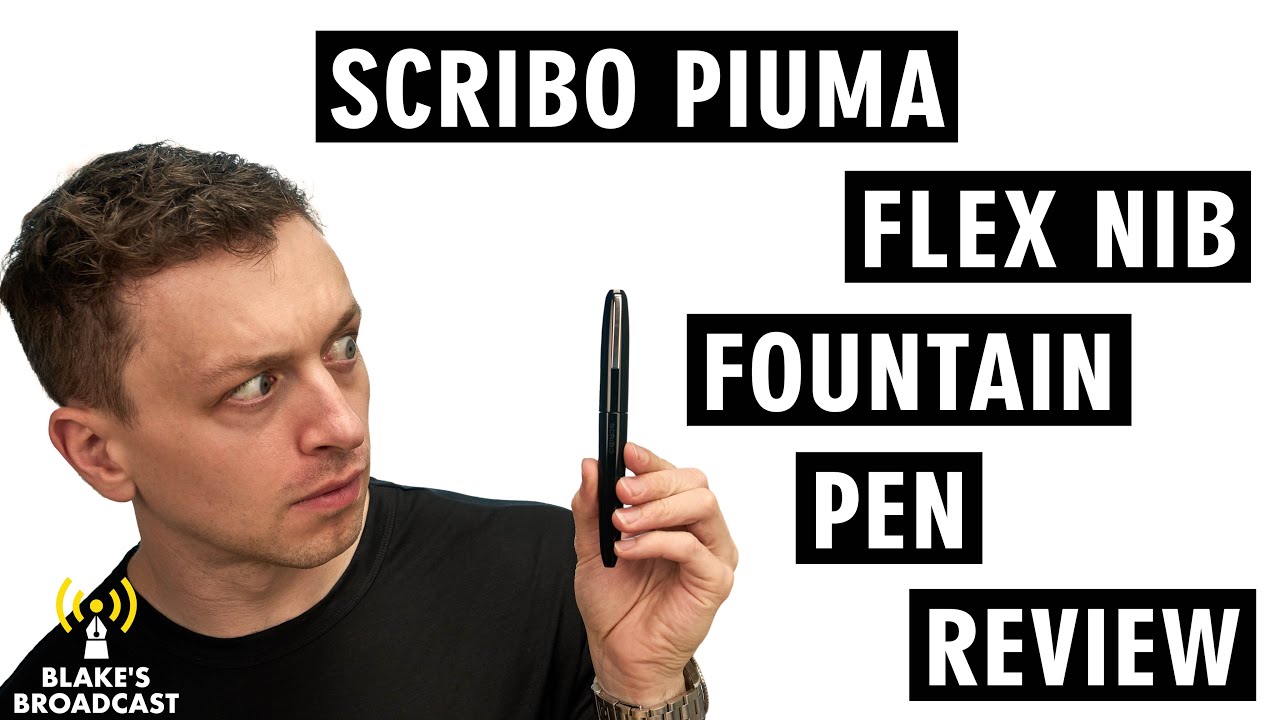 Scribo Piuma Fountain Pen Review 4K
