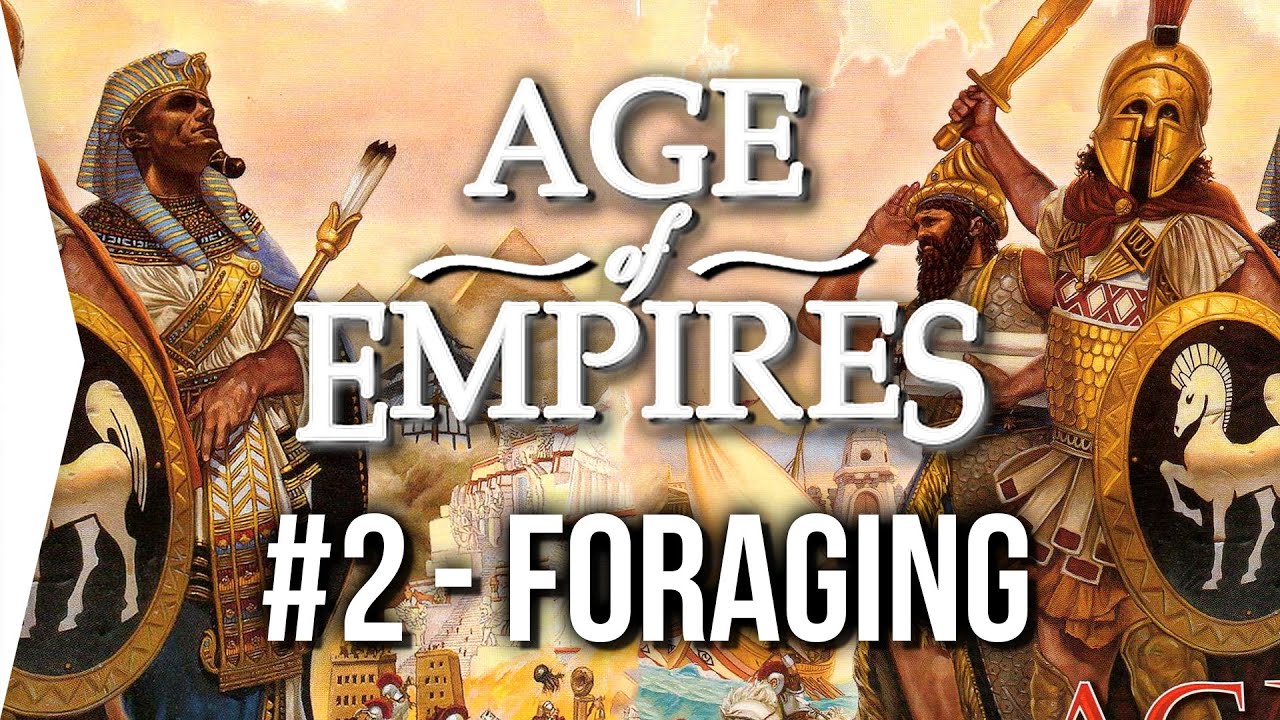 Age of Empires 1 ► #2 Egypt - Foraging - [AoE 1 HD Gameplay]