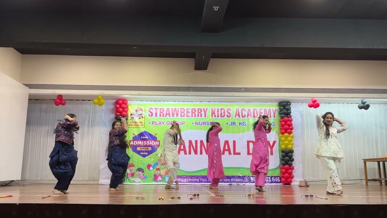 My dance performance in medha's annual function 