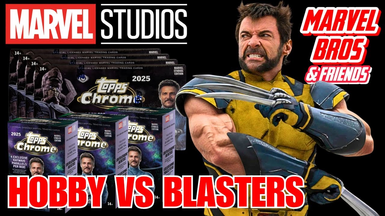 Topps Marvel Studios - Blaster vs Hobby #Marvel #tradingcards #unboxing  📱