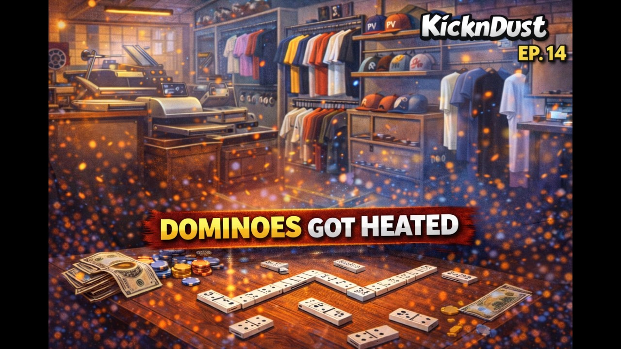 KicknDust Ep. 14 | NBA Takes, Dominoes Trash Talk & Store Vibes