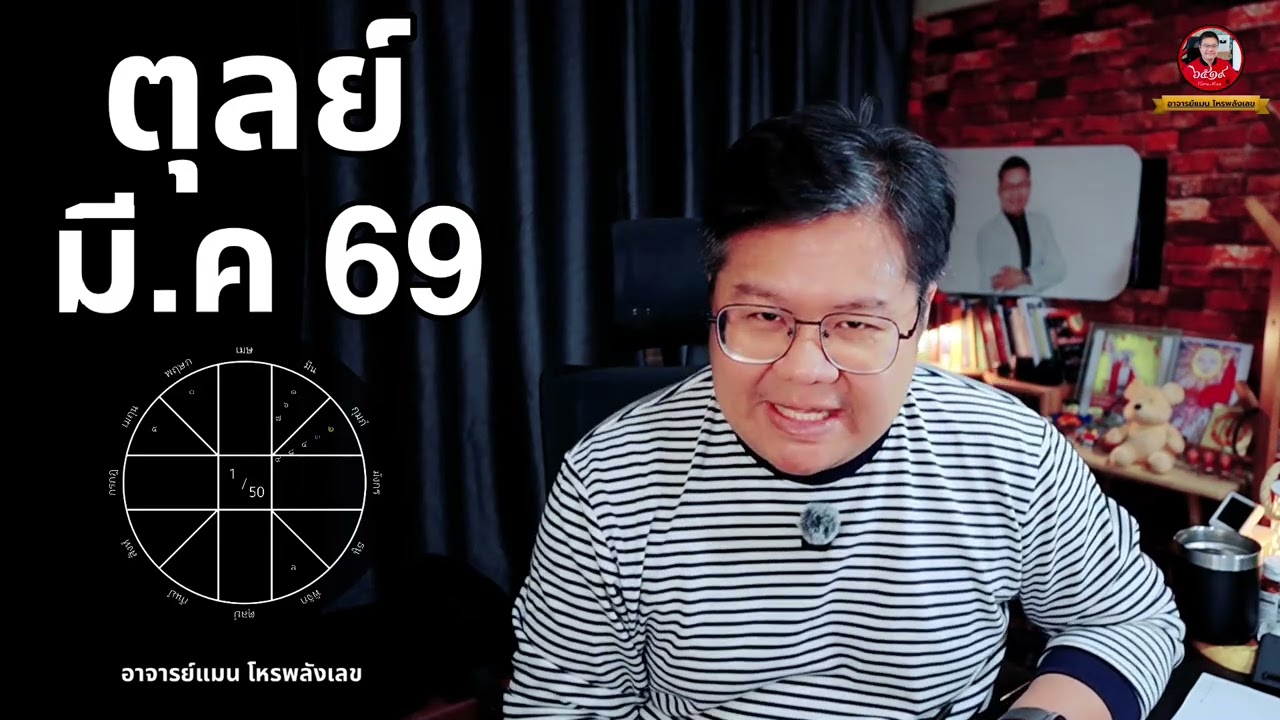 ลัคนาราศี ตุลย์ มีนาคม 2569 | อาจารย์แมน โหรพลังเลข |
