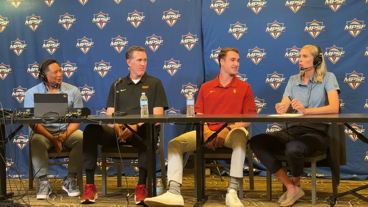 USC MVB Press Conference - 2026 MPSF Men&rsquo;s Volleyball Media Day