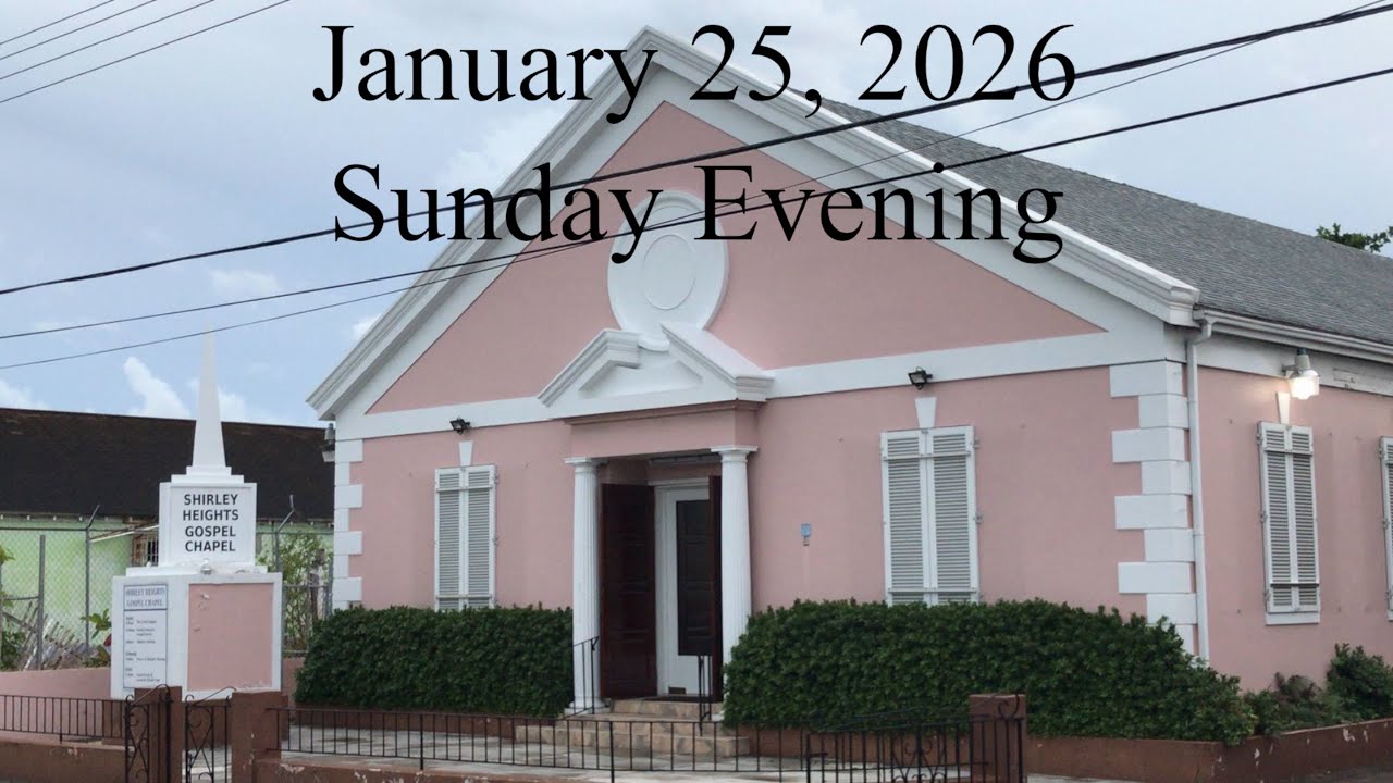 SHGC - Peter Bolton - Sunday Evening - January 25, 2025