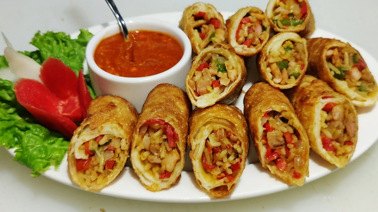 Chicken Spring Roll Restaurant Style | चिकन स्प्रिंग रोल | Spring Roll Recipe | Chef Ashok