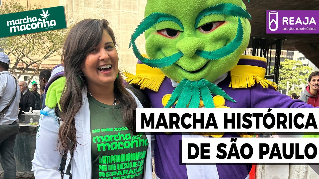 MARCHA DA MACONHA HISTÓRICA EM SÃO PAULO 2023 l Enfercanábica