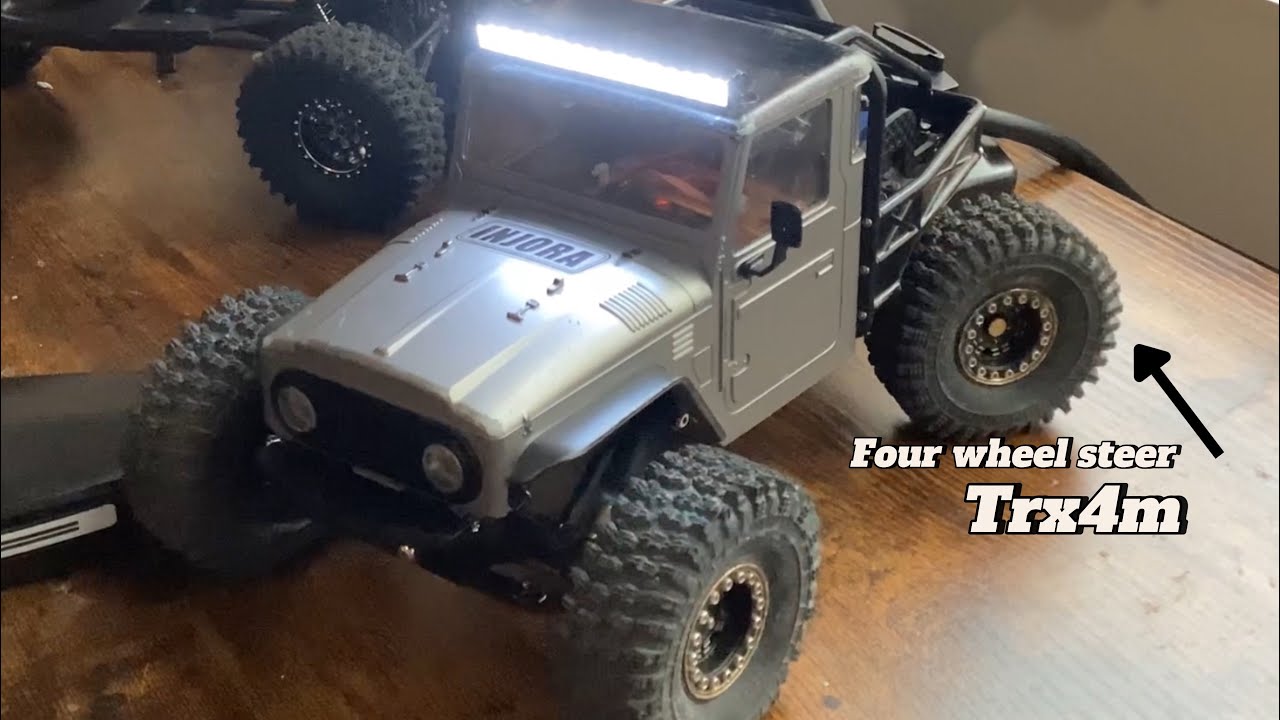 How to add four wheel steering to your trx4m!!! (For cheap)
