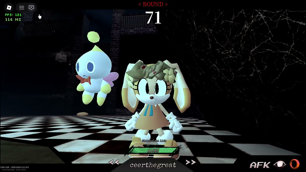 first time in a private server in Outcome Memories