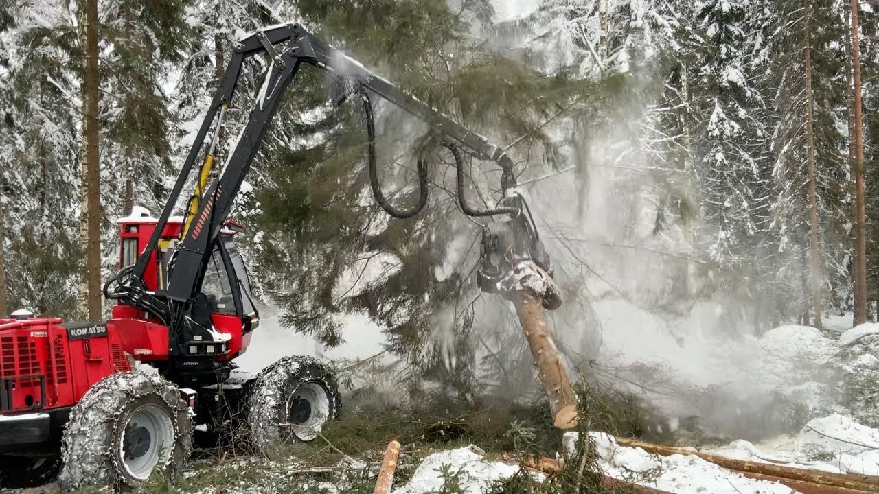 Köp Skördare Komatsu 901.4 på Klaravik