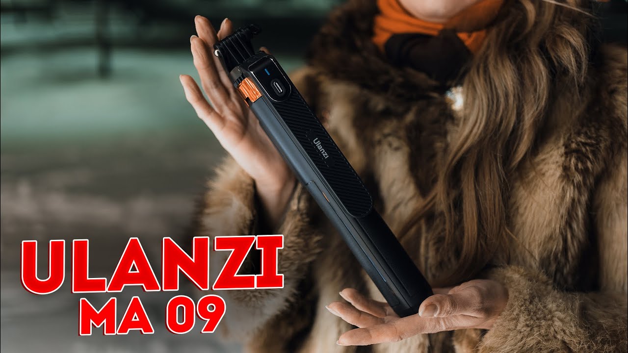Штатив, монопод и селфи палка с Bluetooth. Ulanzi MA09.