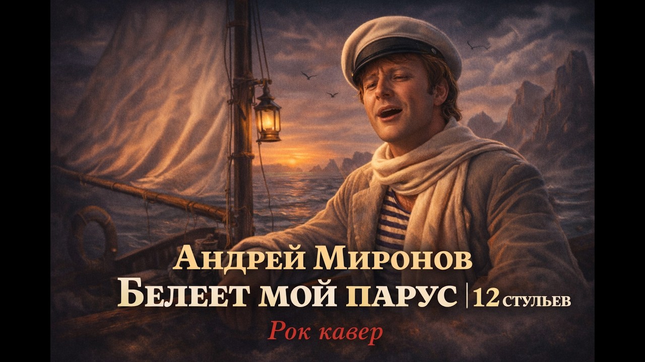 Андрей Миронов — Белеет мой парус | 12 стульев (1976) | Рок кавер