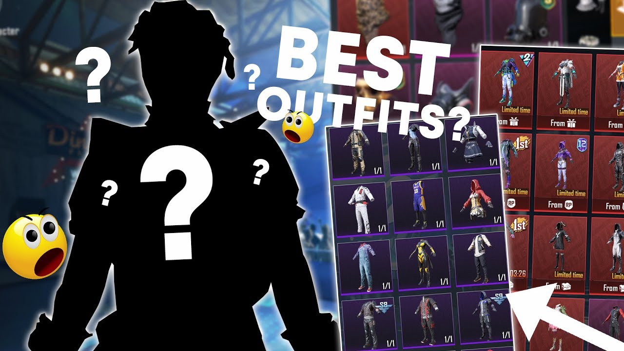 Best PUBG Mobile OUTFIT!? Inventory TOUR (Rare OUTFITS/Skins)