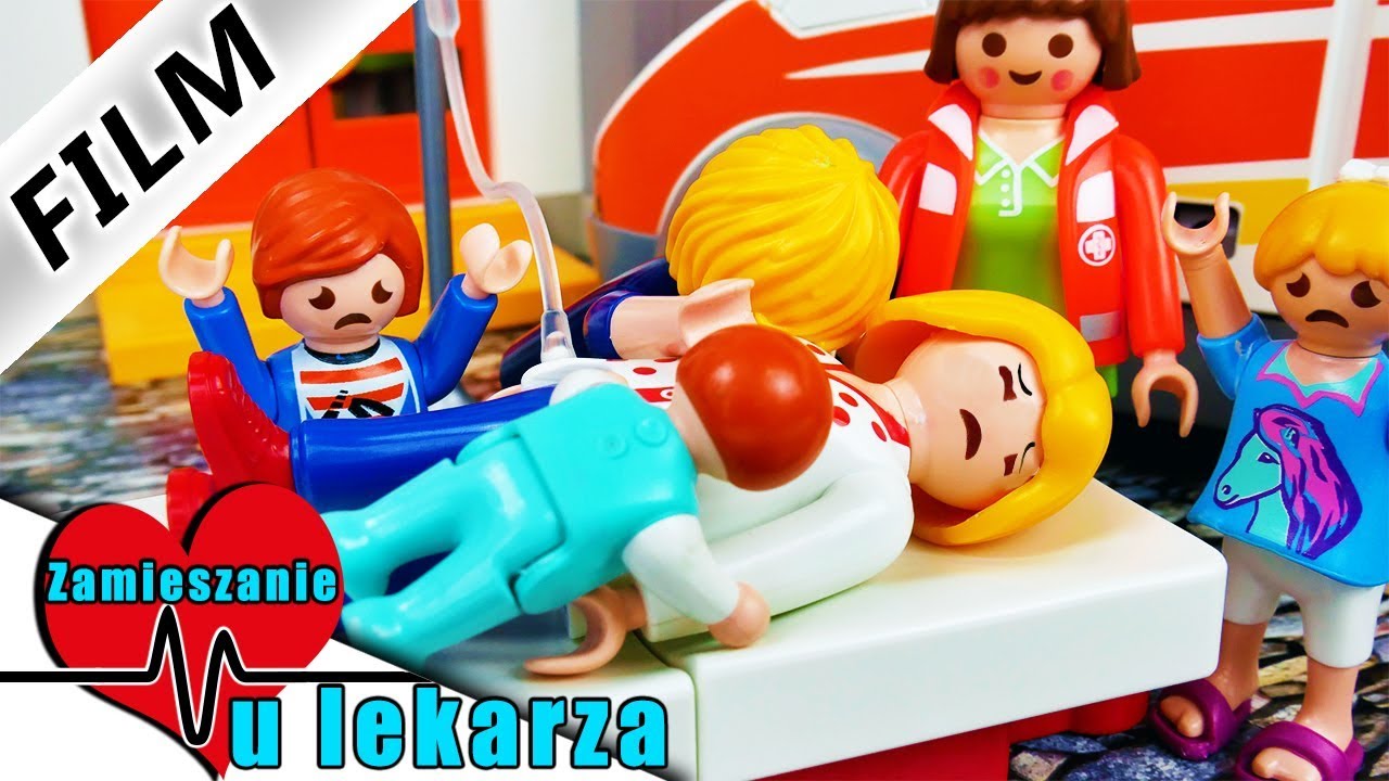 Zamieszanie u lekarza - film | EPIDEMIA w PLAYMOBIL CITY. Wr&oacute;blewscy w szpitalu | Serial
