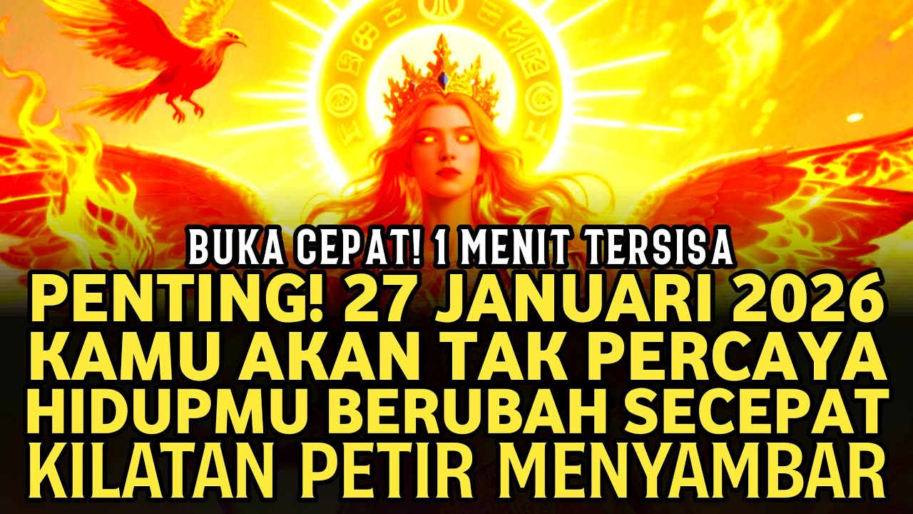 JIWA TERPILIH ✨ SEBELUM 27 JANUARI 2026 KAMU AKAN TERKEJUT BERAT MELIHAT APA YANG AKAN MENIMPAMU