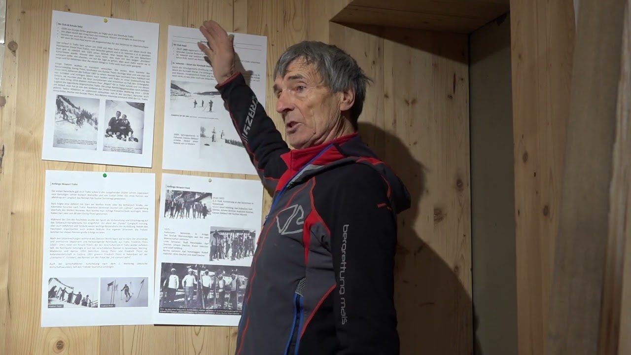 Skimuseum Mals - Entstehung Skiclubs Obervinschgau - Luis Weger