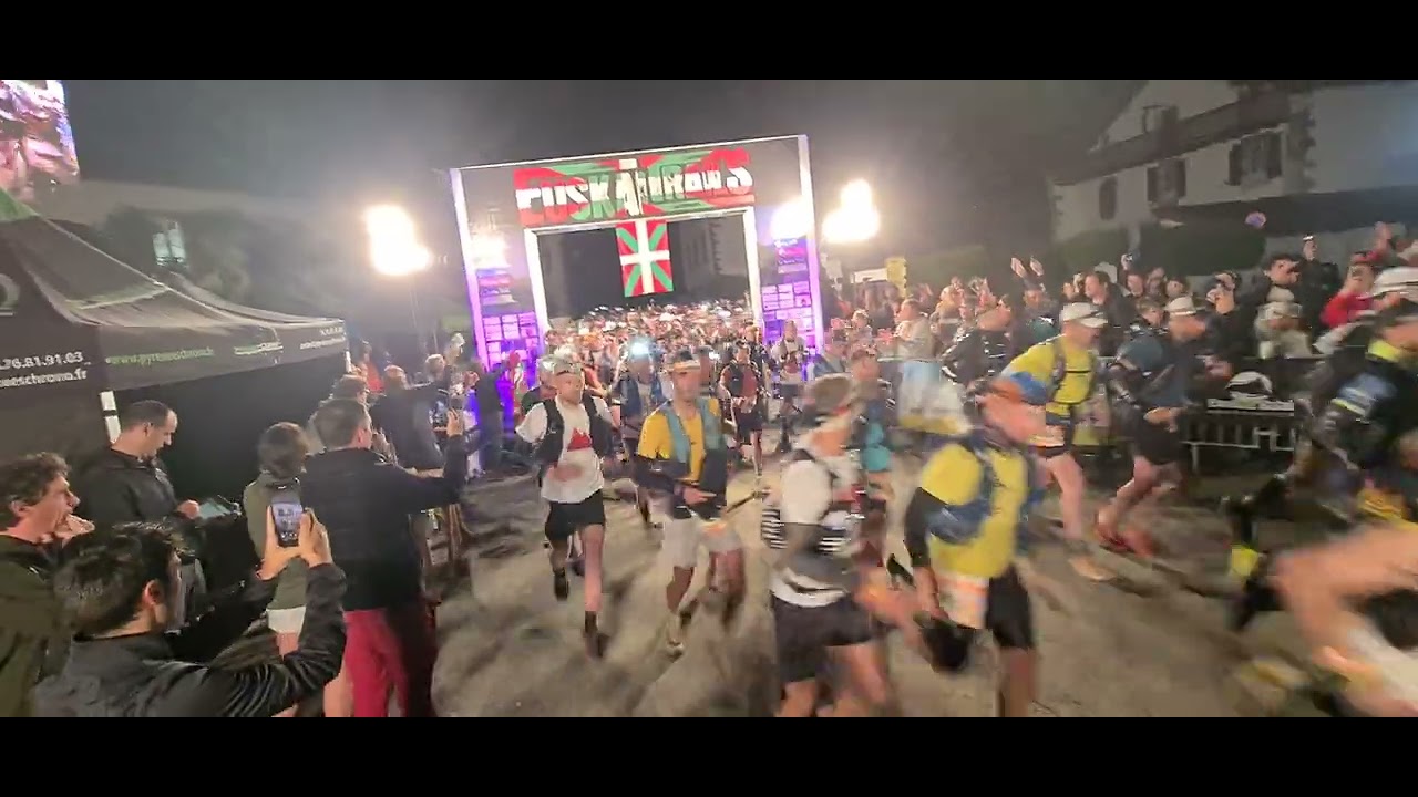 Euskal Trail 2024: départ du 130km