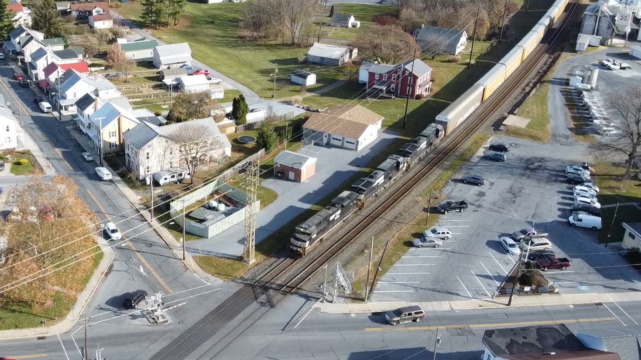 NS Harrisburg Line Afternoon - Richland, PA - 11/23/19
