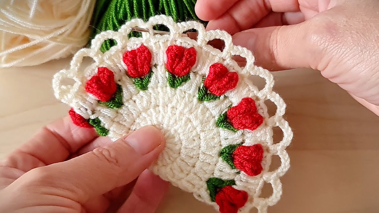 Muhteşem Knitting krochet bardak ☕☕altlığı örgü modeli