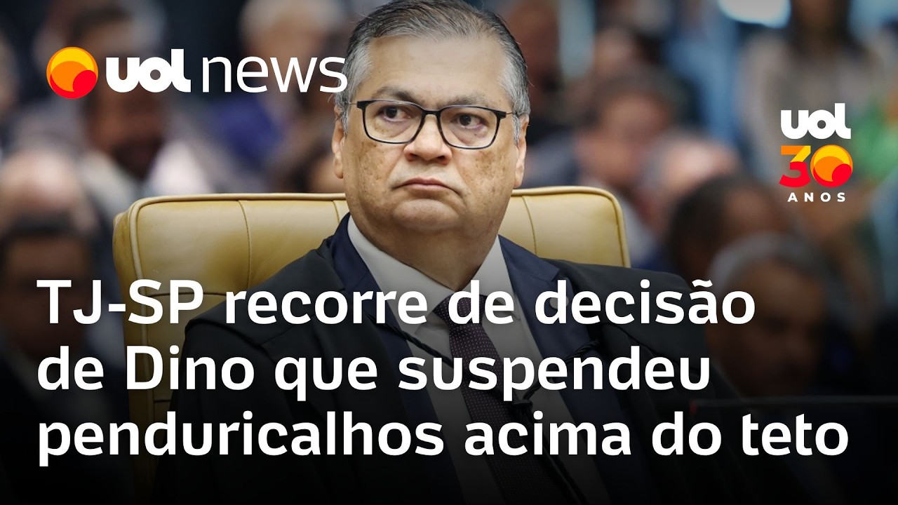 TJ de SP recorre contra decisão de Flávio Dino que suspendeu penduricalhos