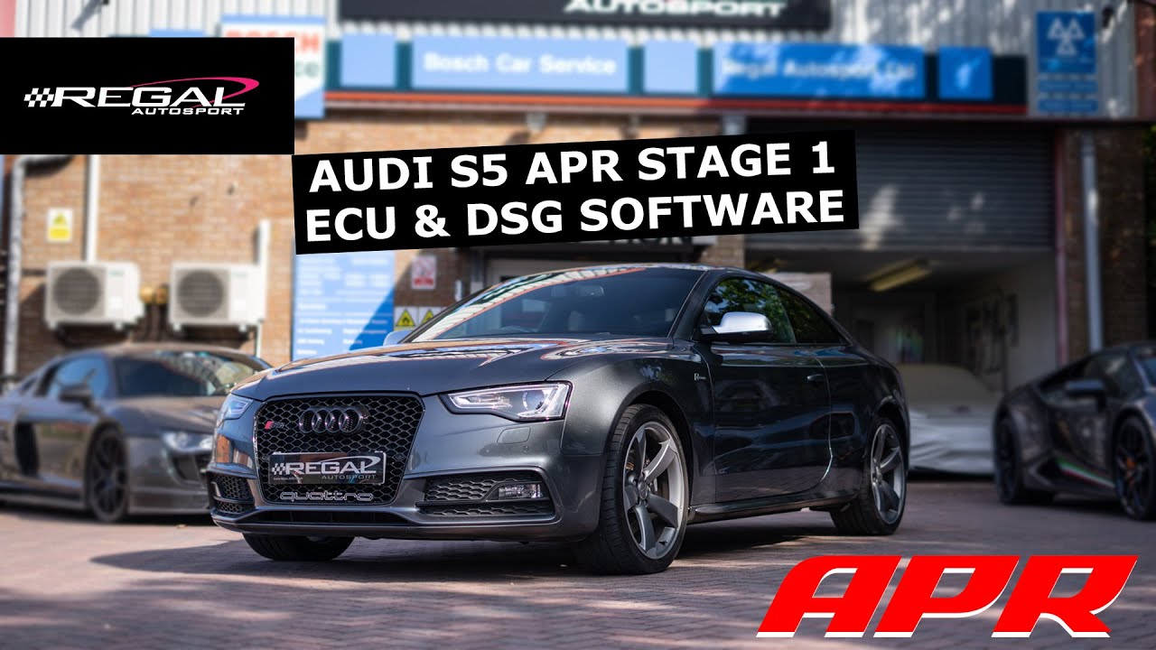 +112 л.с. и 95 фунт-футов APR Stage 1 ECU + TCU B8.5 S5 Модернизация