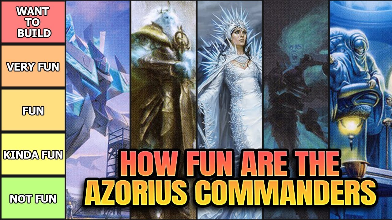 Which Azorius Commander Is The Most Fun? | EDH Tier List | MTG