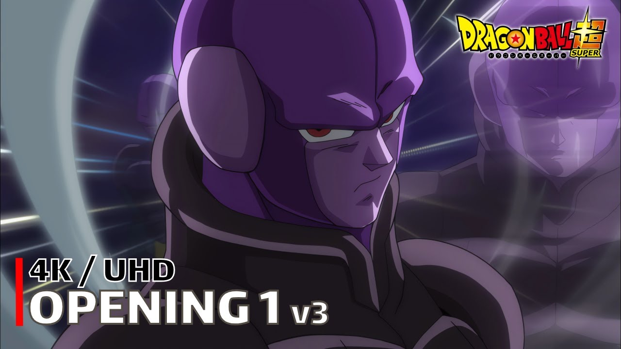 Dragon Ball Super - Opening 1 v3 (Chouzetsu☆Dynamic!) | 4K UHD Creditless | Subtitles