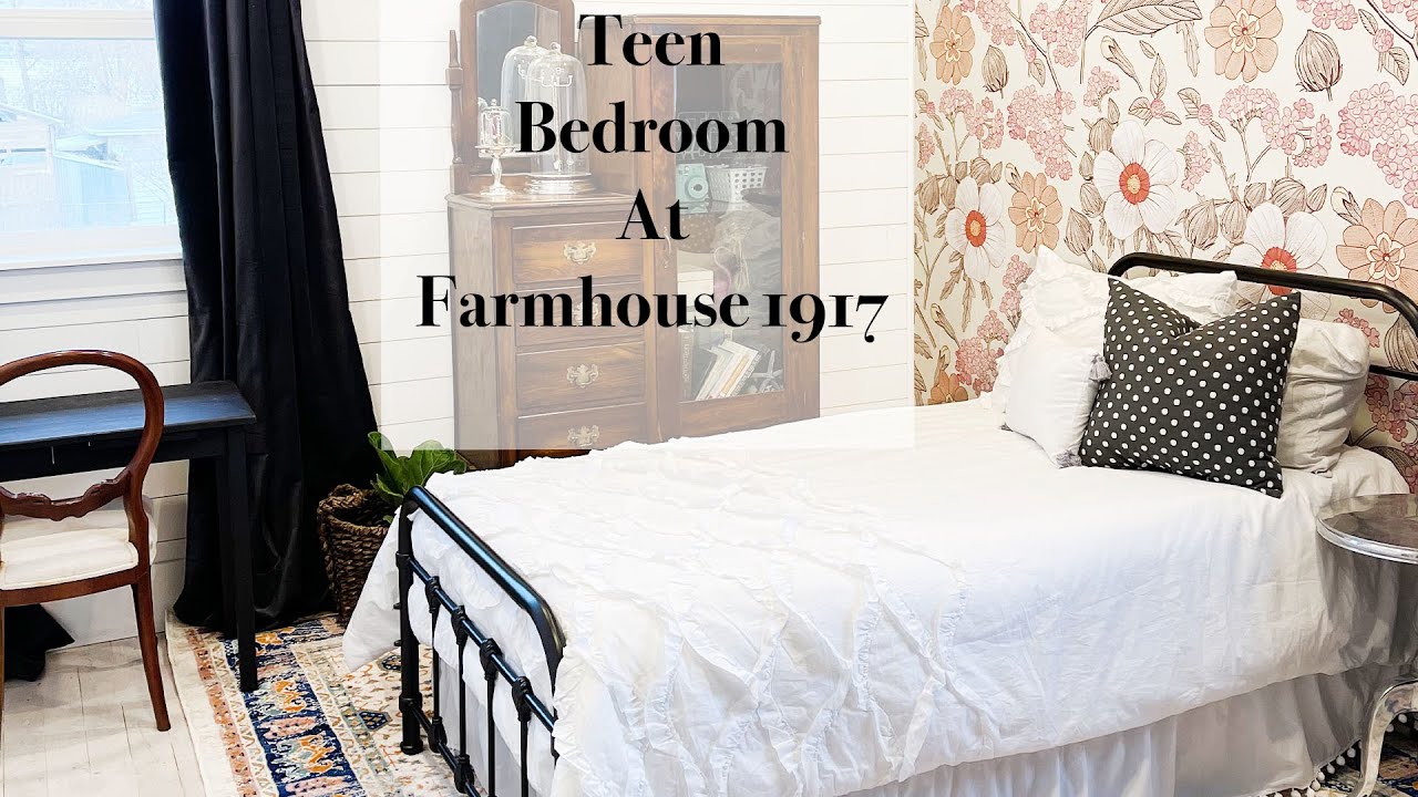 Teen Bedroom Makeover At Farmhouse 1917