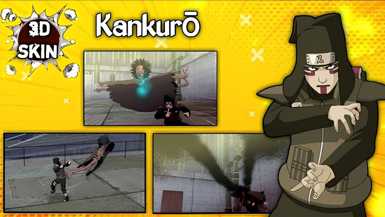 [ MOD.5.0 ] Kankurō 4° Guerra | SKIN DLC (Naruto shippuden ultimate ninja impact) PPSSPP ANDROID
