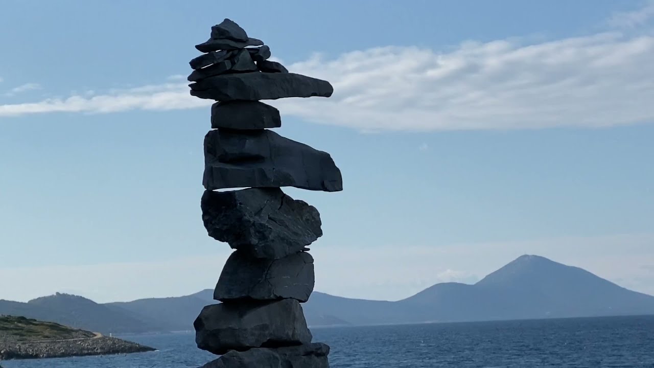 Хорватия.Остров Лошинь. Kroatien. Insel Losinj.Video mit Drohne