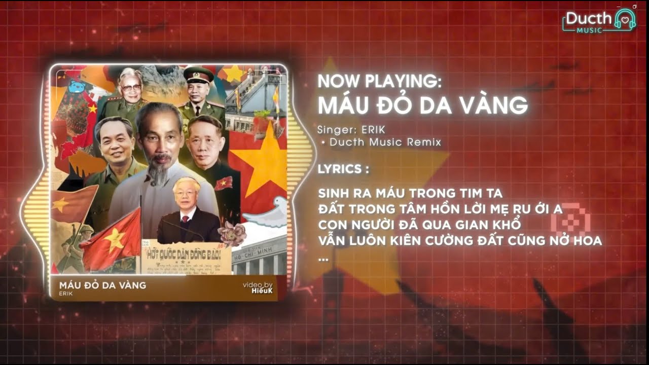 MÁU ĐỎ DA VÀNG (Ducth Remix) | Mai đây tôi lớn lên dẫu có đi thật xa nhưng vẫn luôn nhớ...