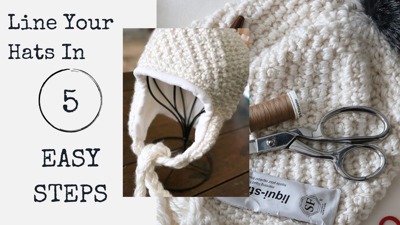 How to Line an Earflap Hat With Fleece