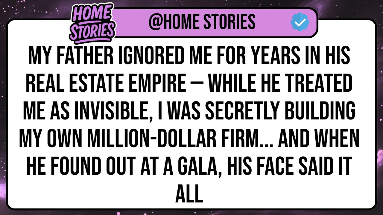 My Father Ignored Me For Years In His Real Estate Empire — While He Treated Me As Invisible, I ...