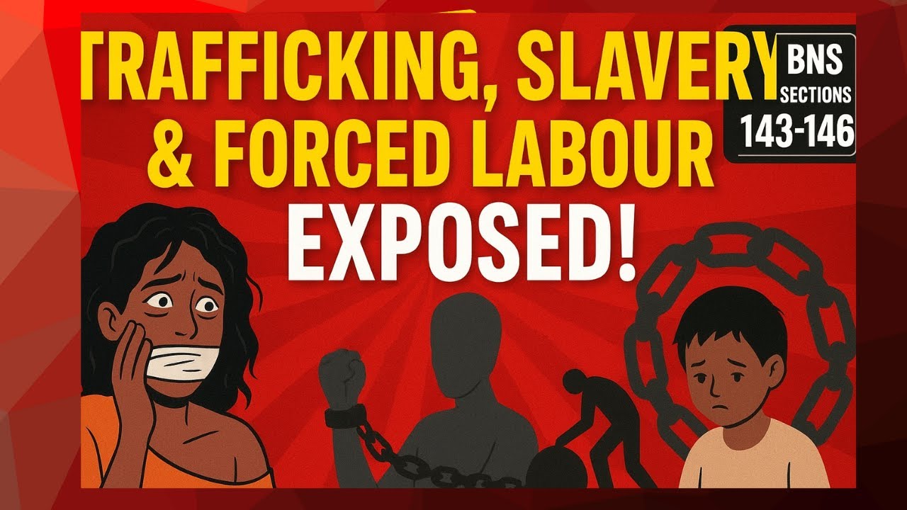 Trafficking, Slavery & Forced Labour EXPOSED! | BNS Sections 143–146 Explaine