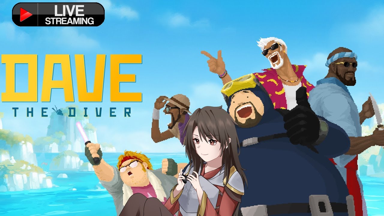 Jumat Saatnya Noob Cozy Gaming ༼ つ ◕_◕ ༽つ - Dave the Diver
