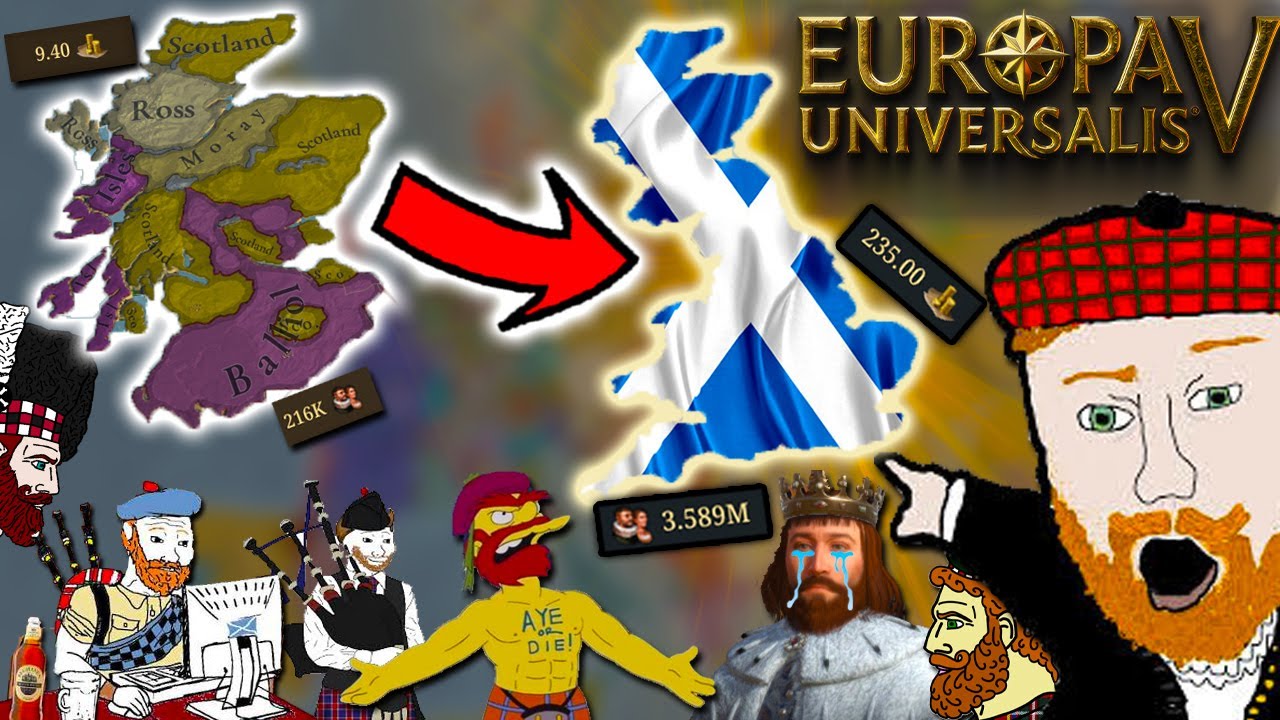 I SUFFERED & WEPT In EU5 as Scotland