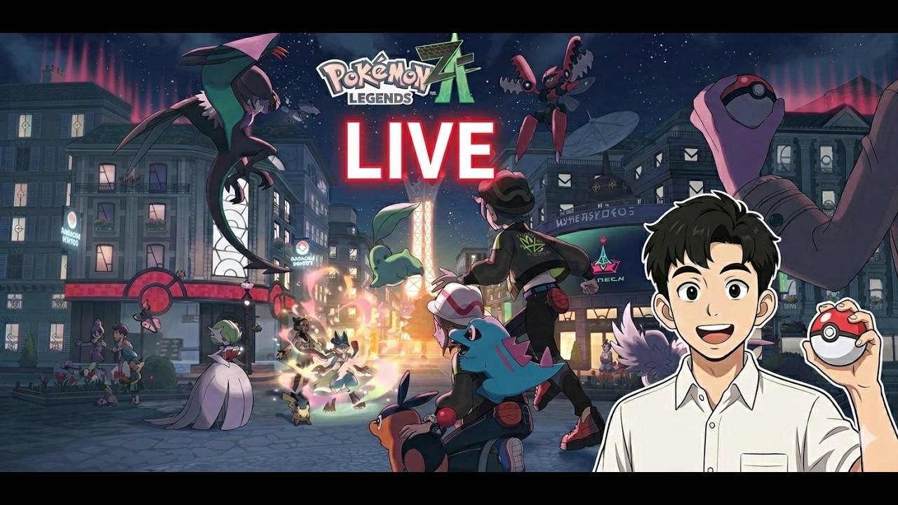 Lanjot lagii Pokemon Legend Z-A #part 4