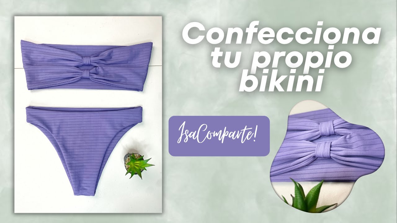 DIY CONFECCIÓN DE BIKINI-TENDENCIA 2024.! 